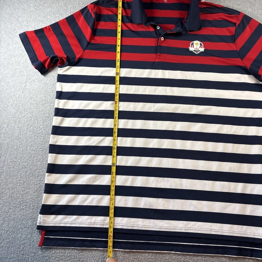Ralph Lauren RLX Golf Polo (Lot Of 2) Sz XXL Men's USA 2016, 2020 Striped